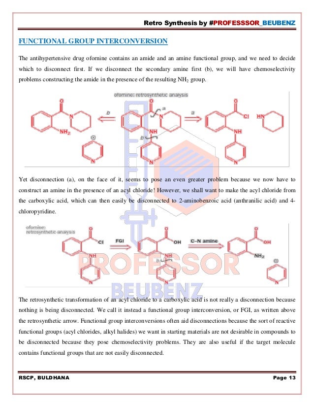 Other reactions and synthesis